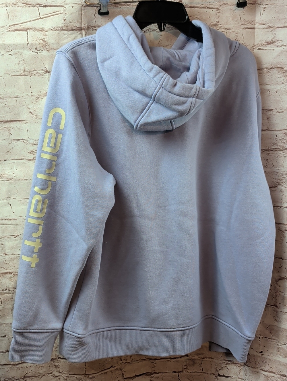 Carhartt Light Lavender Hooded Sweatshirt Women's XL like New - Picture 8 of 8
